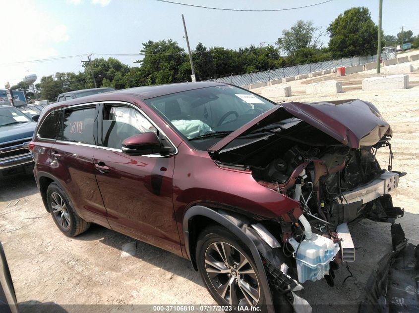 2018 TOYOTA HIGHLANDER LE - 5TDBZRFH3JS800676
