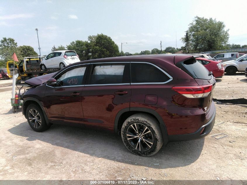 2018 TOYOTA HIGHLANDER LE - 5TDBZRFH3JS800676