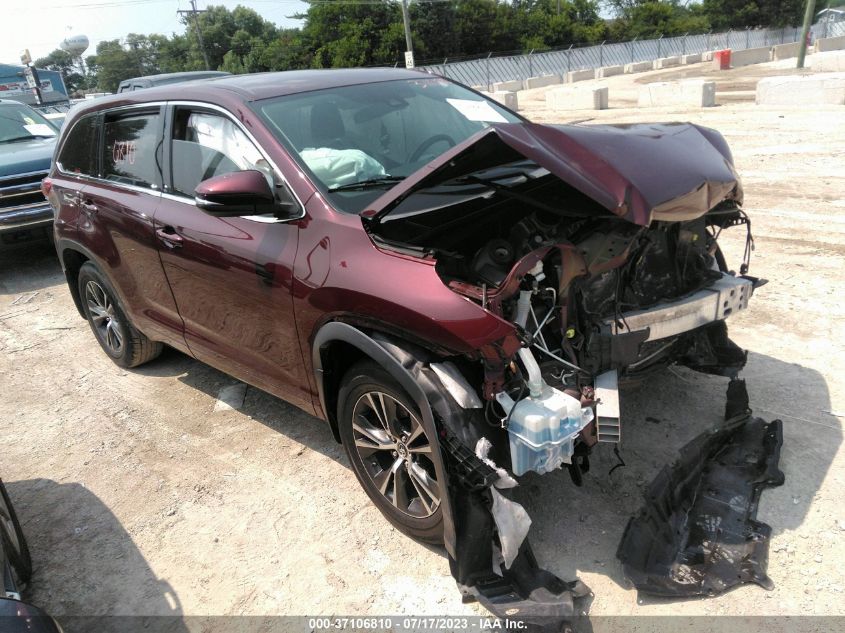 2018 TOYOTA HIGHLANDER LE - 5TDBZRFH3JS800676