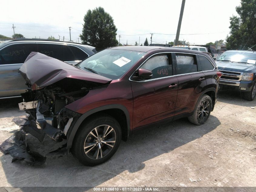2018 TOYOTA HIGHLANDER LE - 5TDBZRFH3JS800676