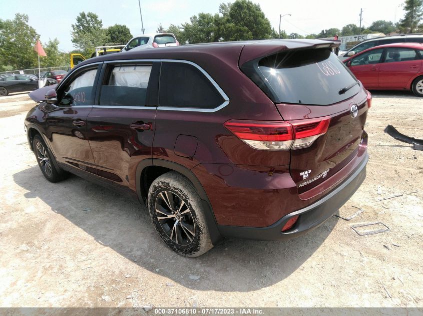2018 TOYOTA HIGHLANDER LE - 5TDBZRFH3JS800676