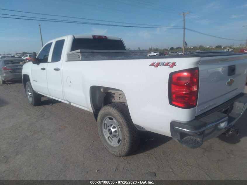 2018 CHEVROLET SILVERADO 2500HD WORK TRUCK - 1GC2KUEG0JZ261268