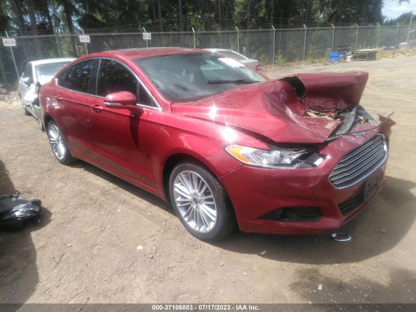 2016 FORD FUSION SE - 3FA6P0H93GR107052