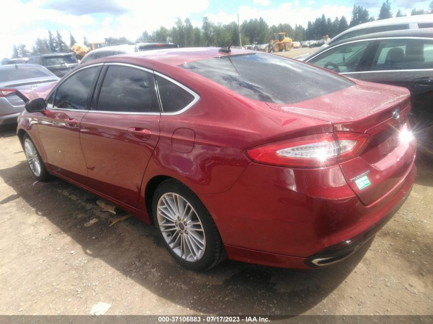 2016 FORD FUSION SE - 3FA6P0H93GR107052