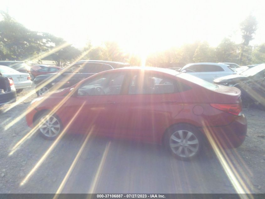 2014 HYUNDAI ACCENT GLS - KMHCU4AE6EU628370