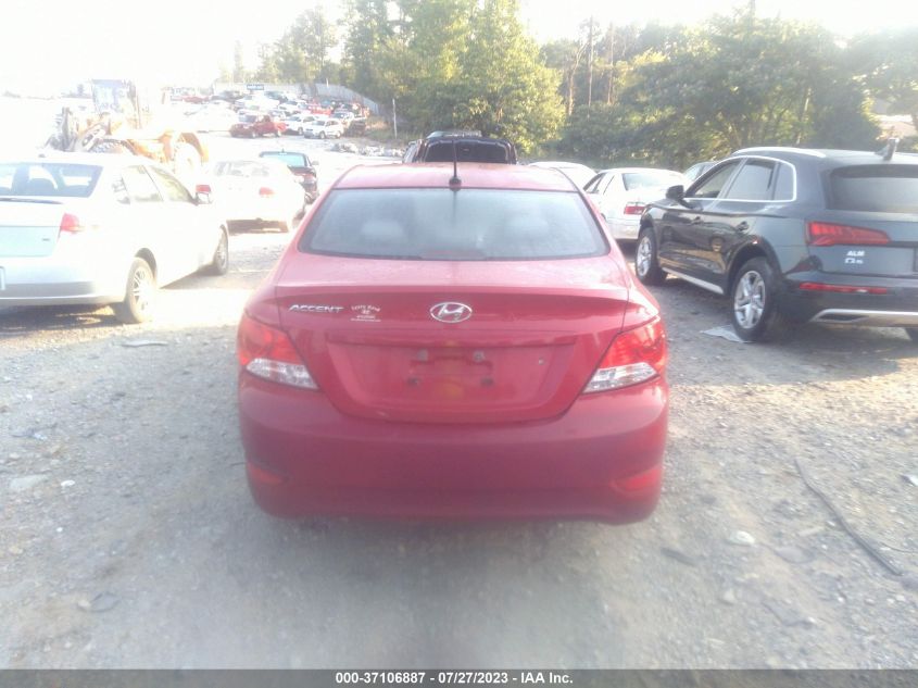 2014 HYUNDAI ACCENT GLS - KMHCU4AE6EU628370