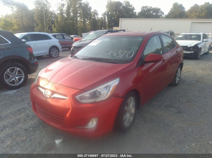 2014 HYUNDAI ACCENT GLS - KMHCU4AE6EU628370