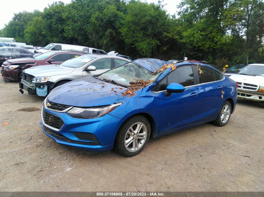 2018 CHEVROLET CRUZE LT - 1G1BE5SM1J7154693