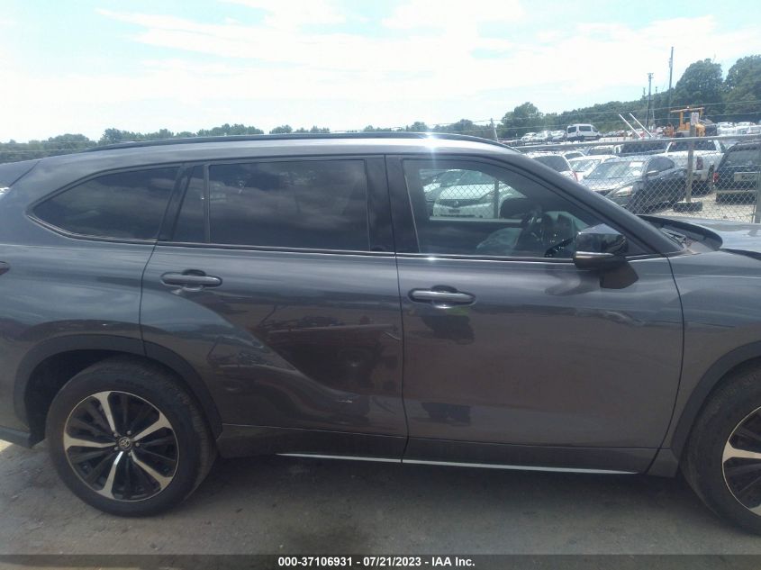 2021 TOYOTA HIGHLANDER XSE - 5TDLZRBH6MS058983