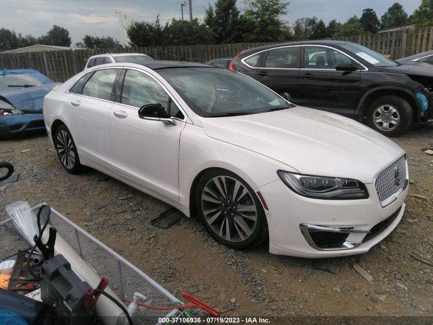 2019 LINCOLN MKZ RESERVE II - 3LN6L5E97KR604312