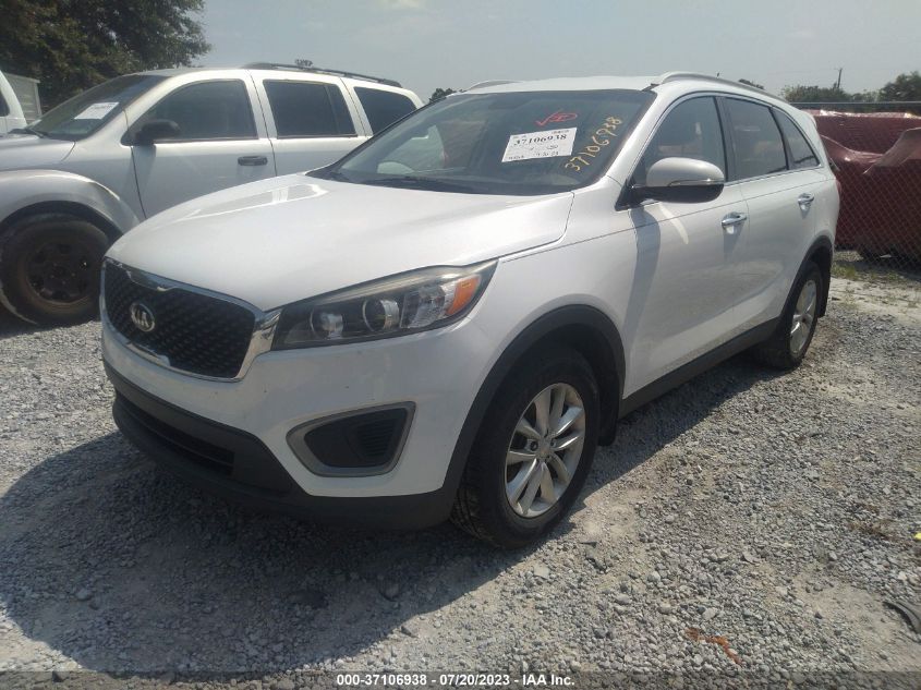 2016 KIA SORENTO LX/L - 5XYPG4A37GG116133