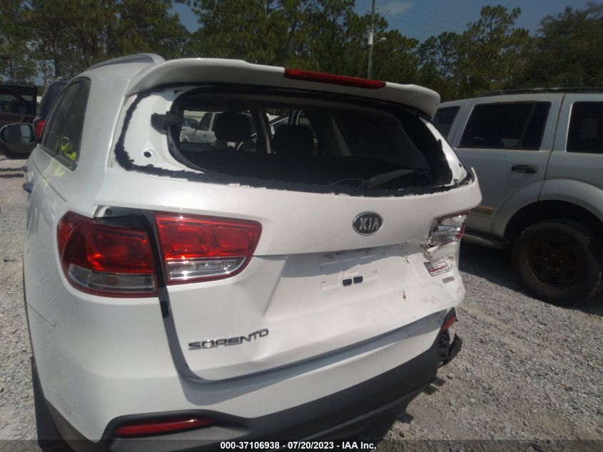 2016 KIA SORENTO LX/L - 5XYPG4A37GG116133