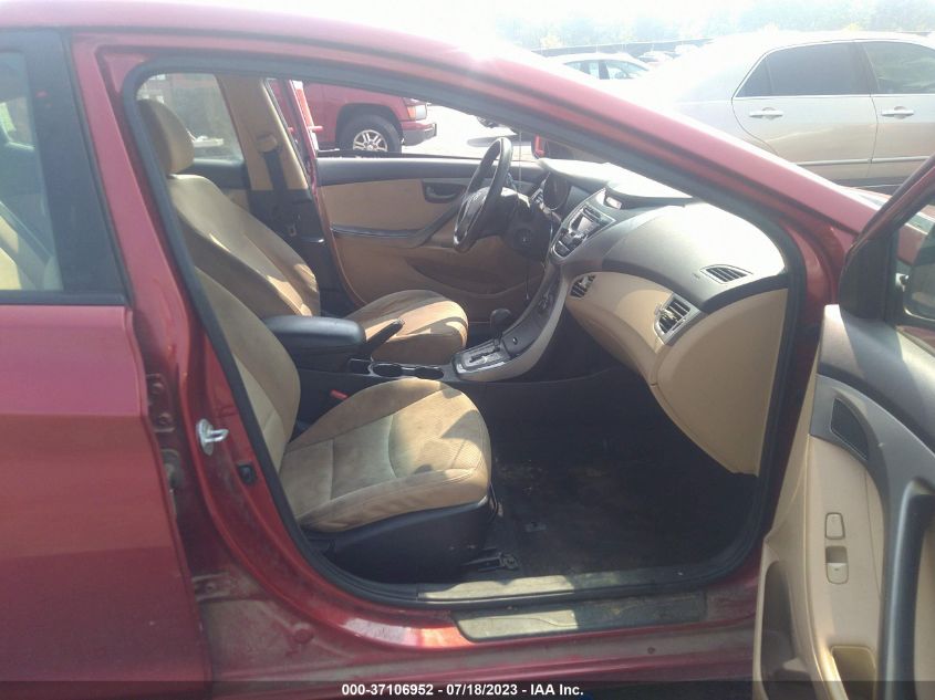 2013 HYUNDAI ELANTRA GLS - 5NPDH4AE9DH289626