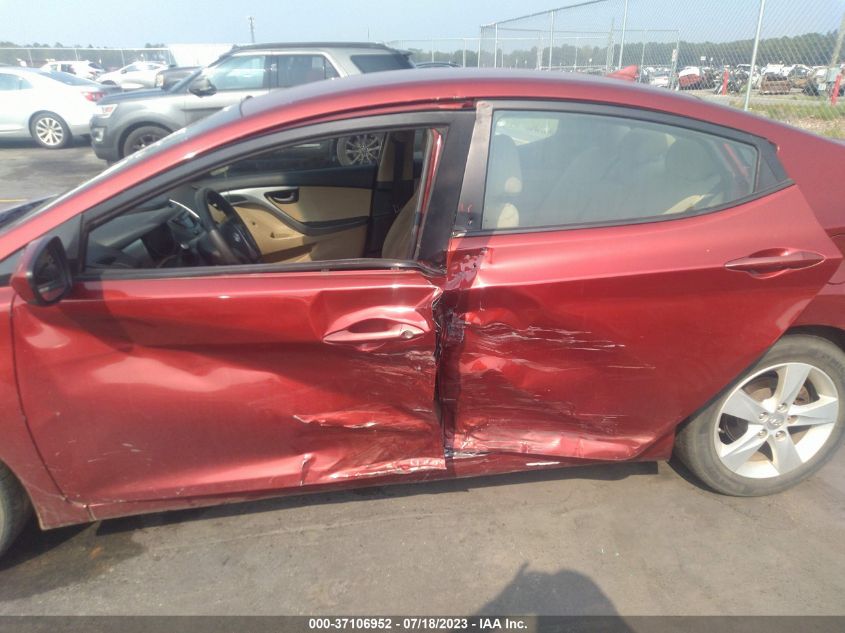 2013 HYUNDAI ELANTRA GLS - 5NPDH4AE9DH289626