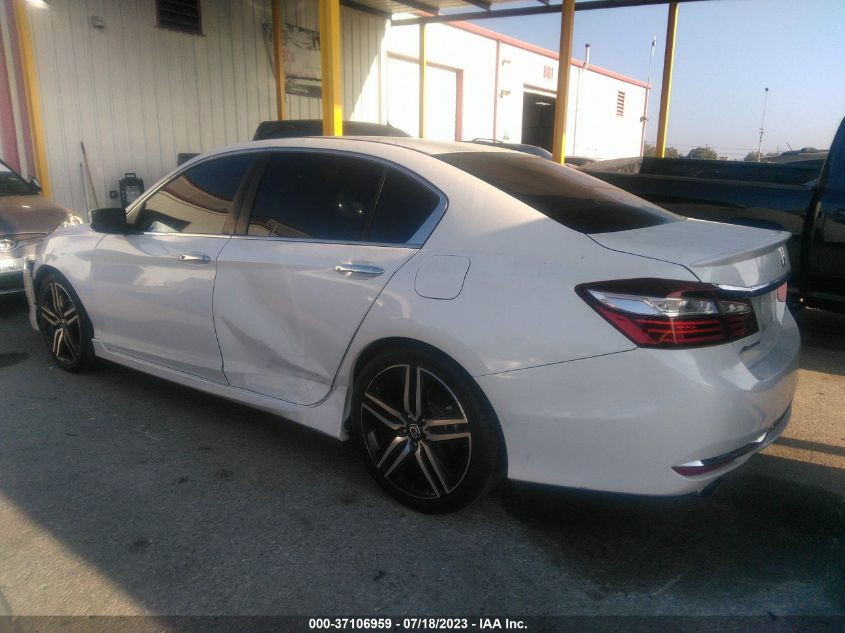 2016 HONDA ACCORD SEDAN SPORT - 1HGCR2F56GA244114