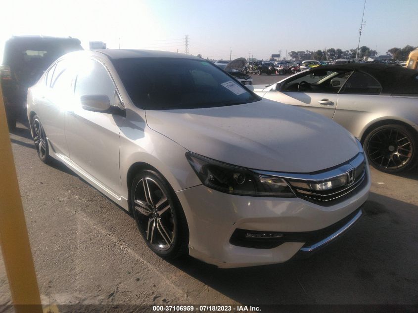 2016 HONDA ACCORD SEDAN SPORT - 1HGCR2F56GA244114