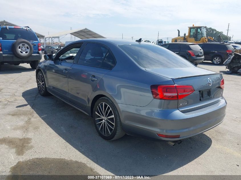 2015 VOLKSWAGEN JETTA SEDAN 1.8T SPORT - 3VWD17AJ0FM212771