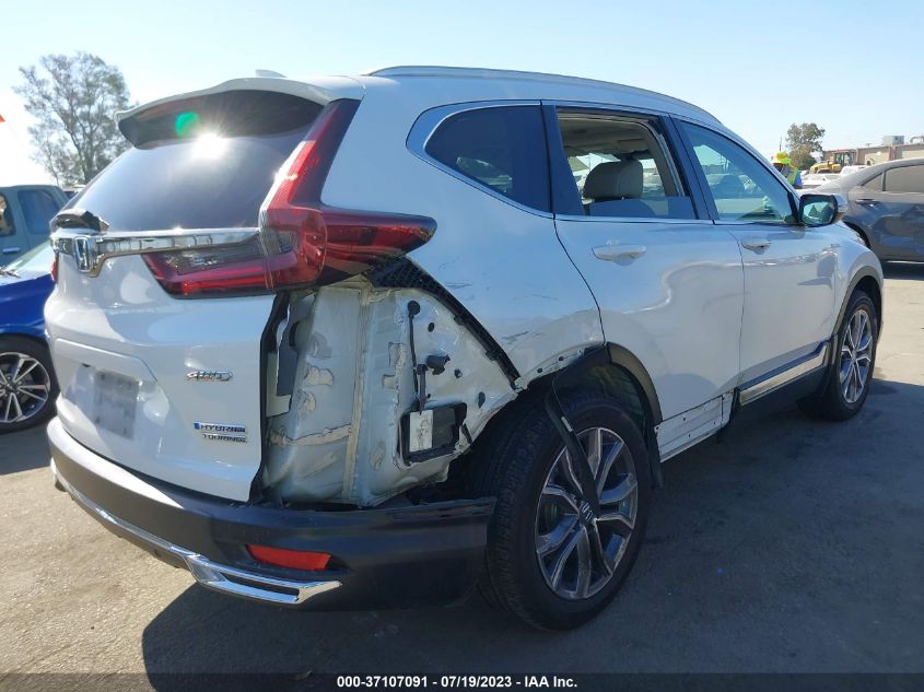 2022 HONDA CR-V HYBRID TOURING - 5J6RT6H97NL020542