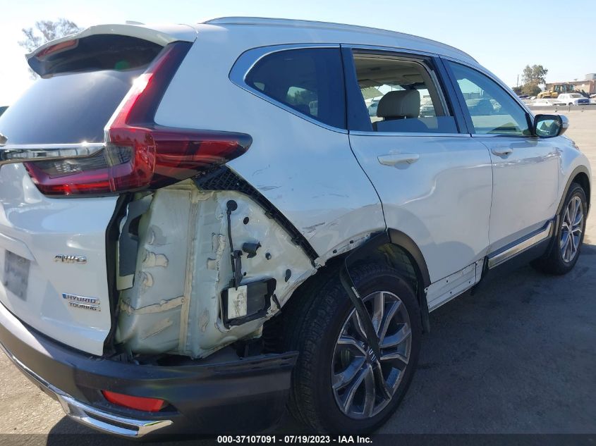 2022 HONDA CR-V HYBRID TOURING - 5J6RT6H97NL020542