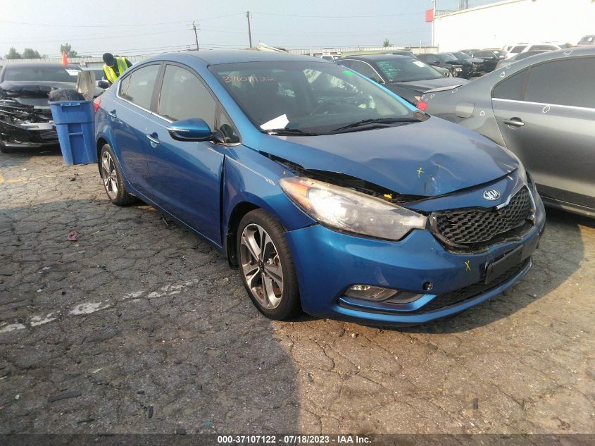 2014 KIA FORTE EX - KNAFX4A83E5102417