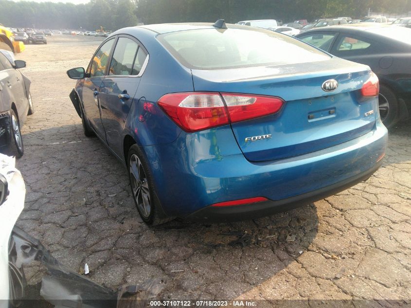 2014 KIA FORTE EX - KNAFX4A83E5102417