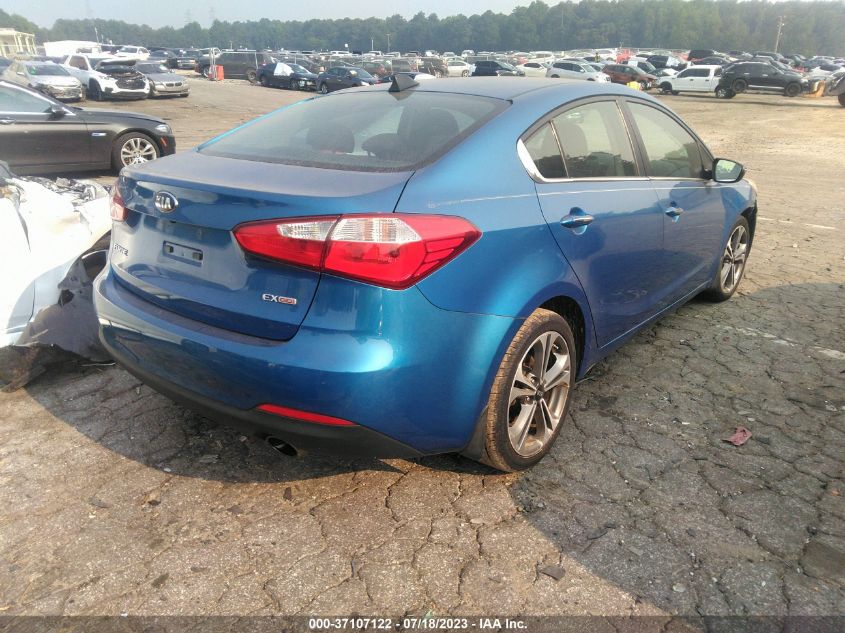 2014 KIA FORTE EX - KNAFX4A83E5102417
