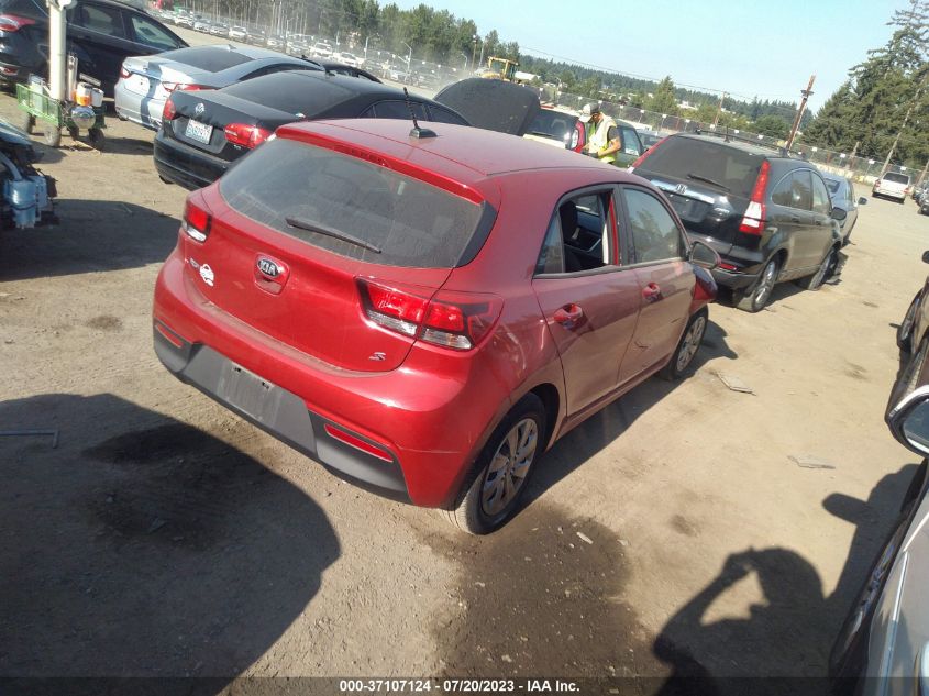 3KPA25AD2LE307467 Kia Rio LX/S 4