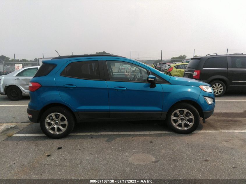 2019 FORD ECOSPORT SE - MAJ3S2GE3KC303656