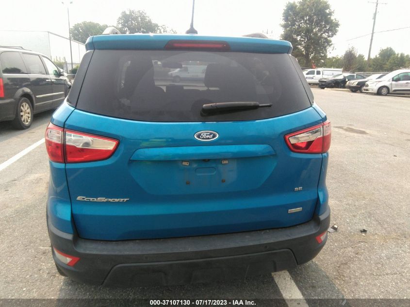 2019 FORD ECOSPORT SE - MAJ3S2GE3KC303656