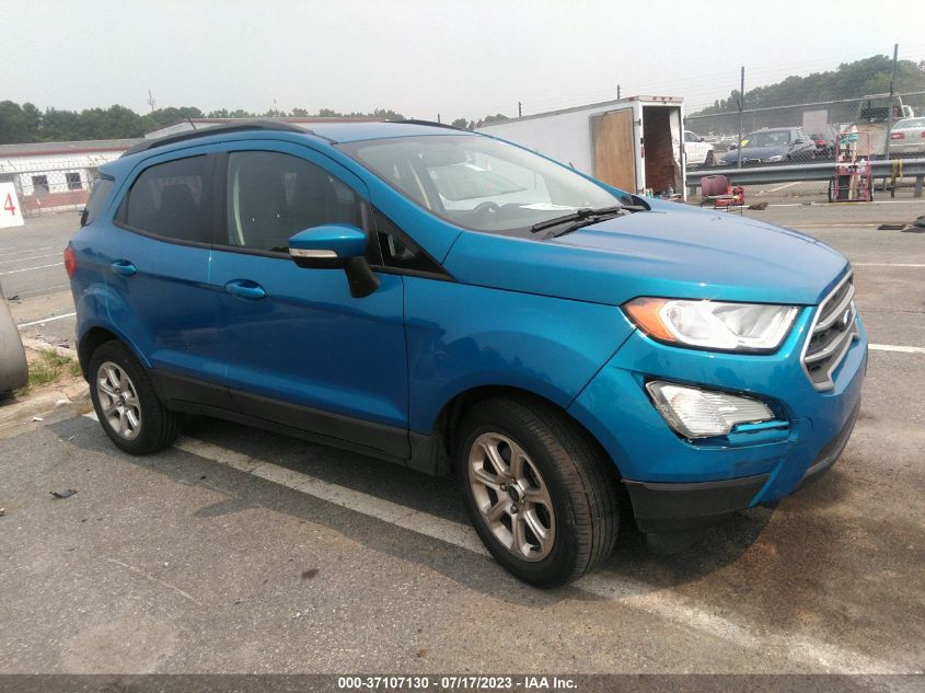 2019 FORD ECOSPORT SE - MAJ3S2GE3KC303656