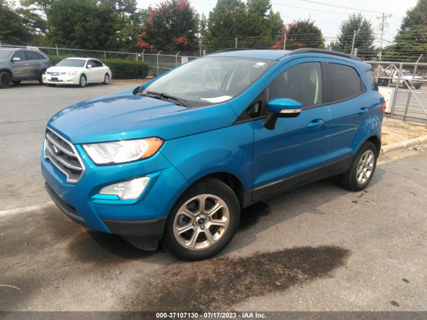 2019 FORD ECOSPORT SE - MAJ3S2GE3KC303656