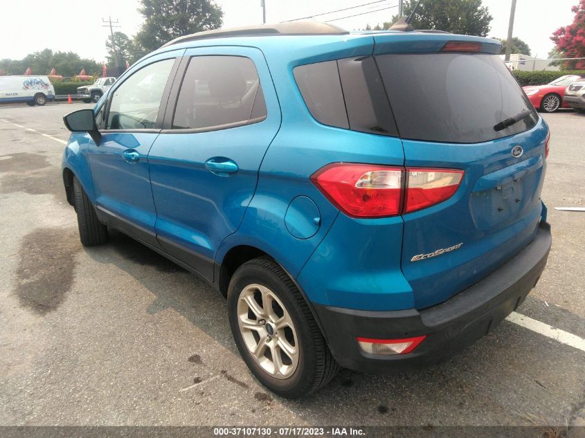 2019 FORD ECOSPORT SE - MAJ3S2GE3KC303656