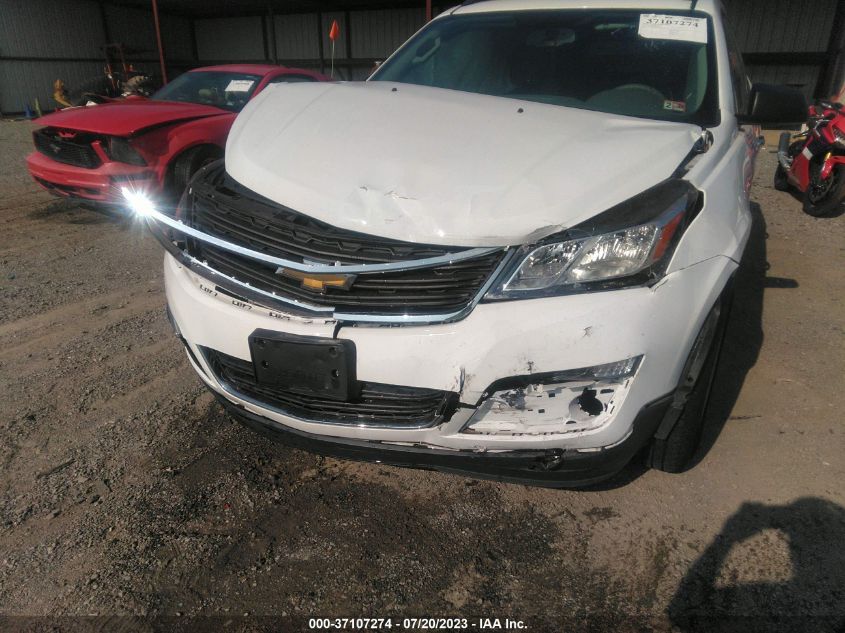 2017 CHEVROLET TRAVERSE LS - 1GNKRFED2HJ328448