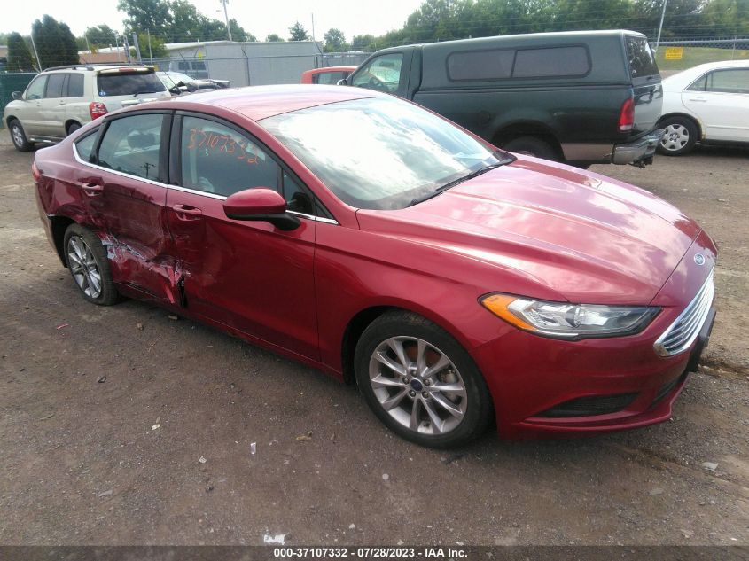 2017 FORD FUSION SE - 3FA6P0H79HR404567