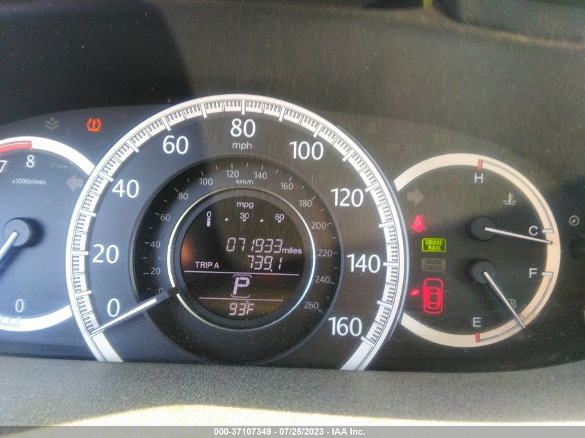 2014 HONDA ACCORD SEDAN EX-L - 1HGCR2F87EA178583