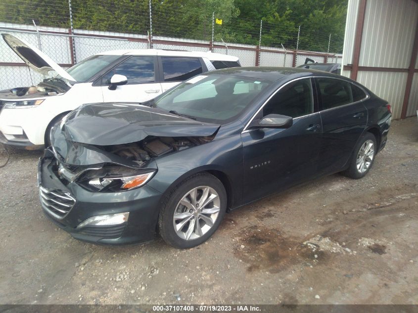 2019 CHEVROLET MALIBU LT - 1G1ZD5ST1KF165337