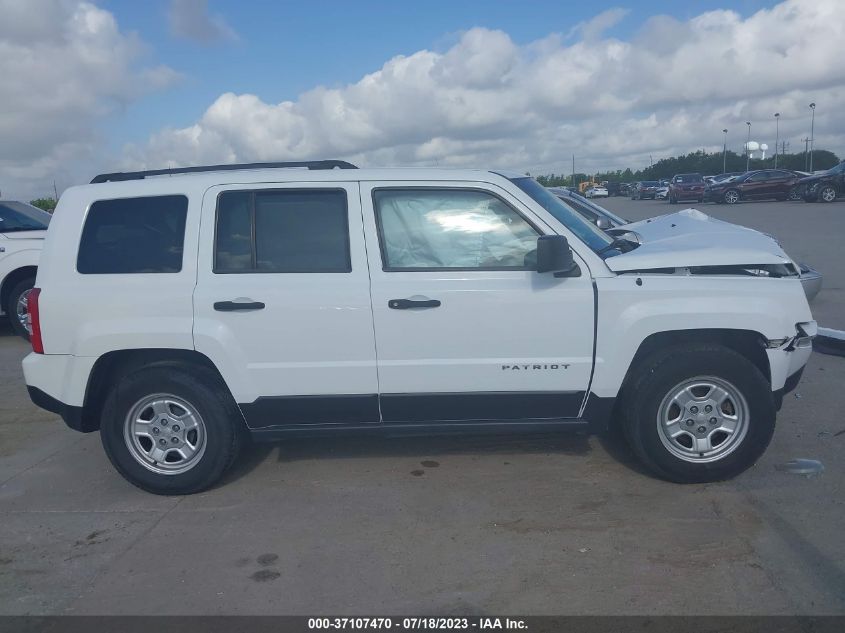 2014 JEEP PATRIOT SPORT - 1C4NJPBB1ED535560