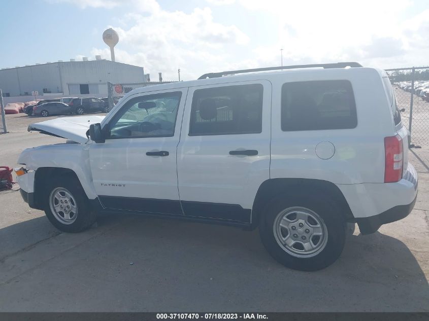 2014 JEEP PATRIOT SPORT - 1C4NJPBB1ED535560