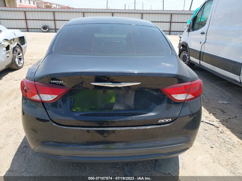 2016 CHRYSLER 200 TOURING - 1C3CCCFB6GN196350