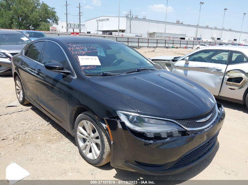2016 CHRYSLER 200 TOURING - 1C3CCCFB6GN196350