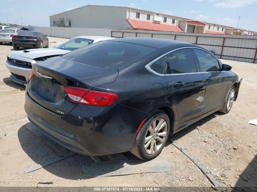 2016 CHRYSLER 200 TOURING - 1C3CCCFB6GN196350