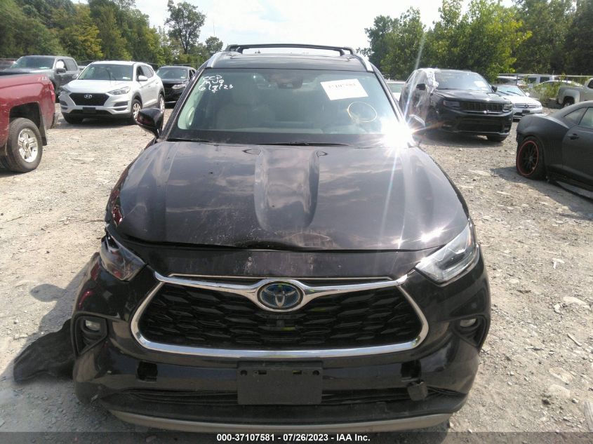 2021 TOYOTA HIGHLANDER HYBRID PLATINUM - 5TDEBRCH7MS061760