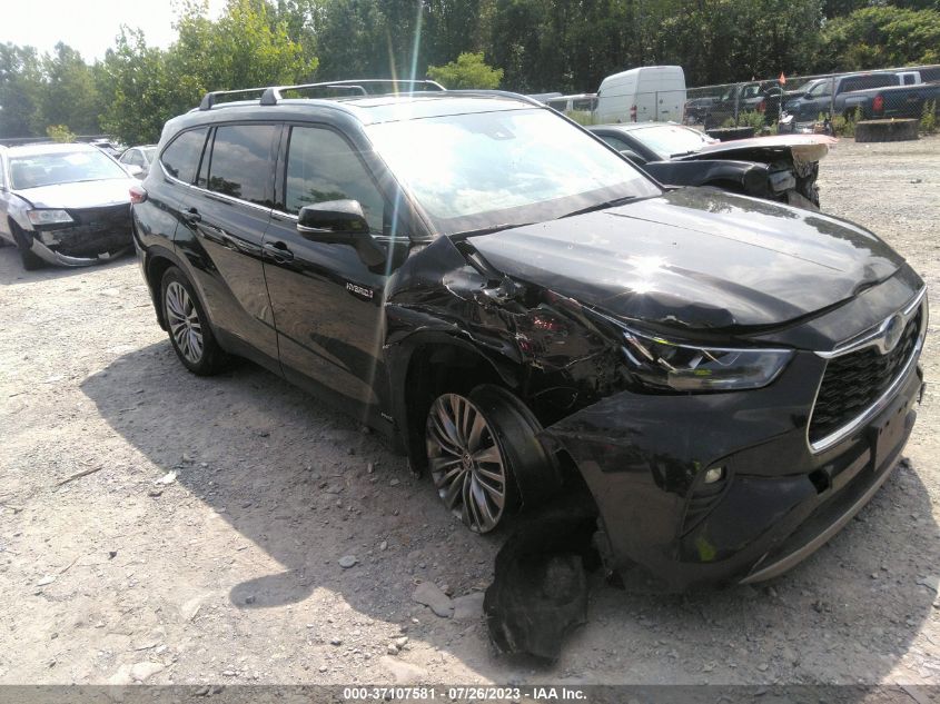 2021 TOYOTA HIGHLANDER HYBRID PLATINUM - 5TDEBRCH7MS061760