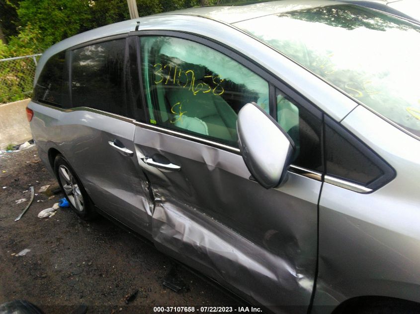 2018 HONDA ODYSSEY EX-L - 5FNRL6H74JB104951