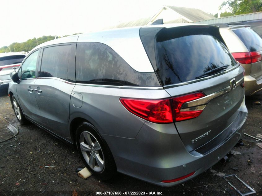 2018 HONDA ODYSSEY EX-L - 5FNRL6H74JB104951