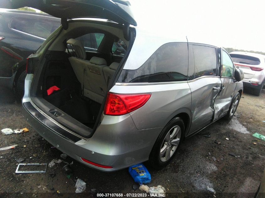 2018 HONDA ODYSSEY EX-L - 5FNRL6H74JB104951