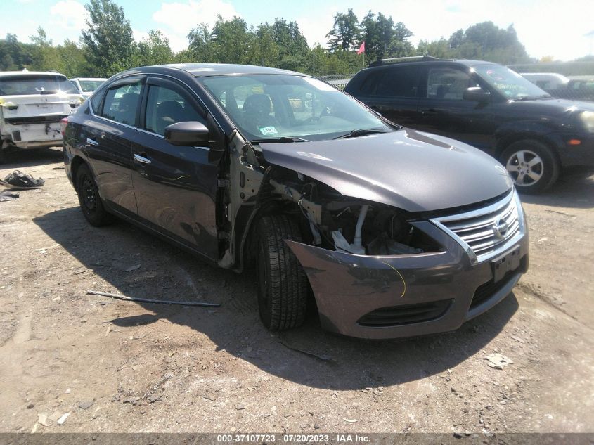 VIN 3N1AB7AP8FL687407 2015 NISSAN SENTRA no.1