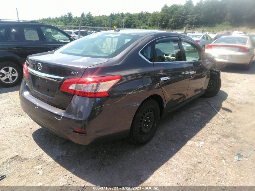 VIN 3N1AB7AP8FL687407 2015 NISSAN SENTRA no.4