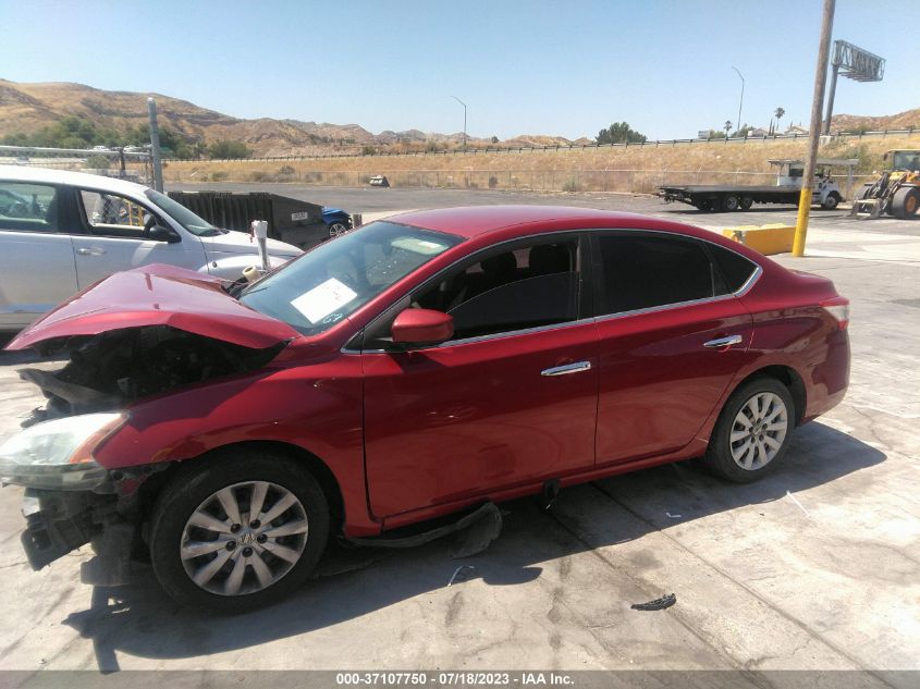 2013 NISSAN SENTRA S - 3N1AB7AP8DL757923