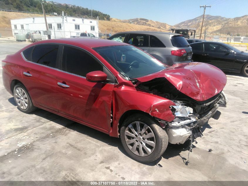 2013 NISSAN SENTRA S - 3N1AB7AP8DL757923